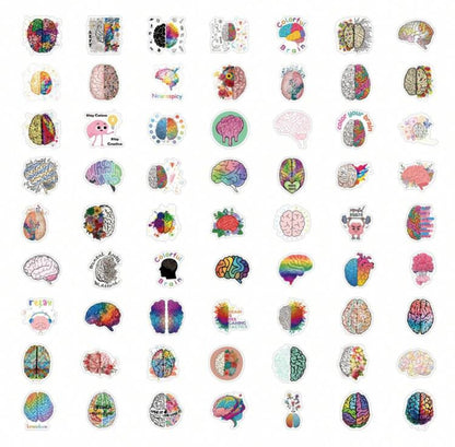 120 Brain Stickers