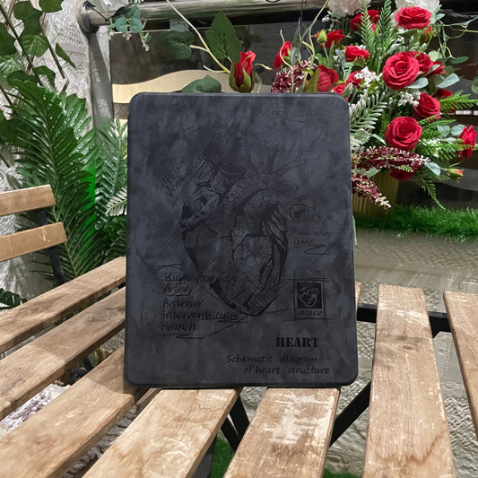 Black Heart Ipad Case