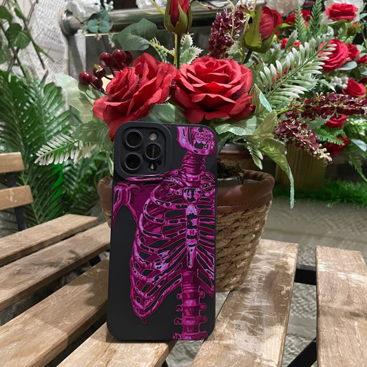 Purple Skeleton Case