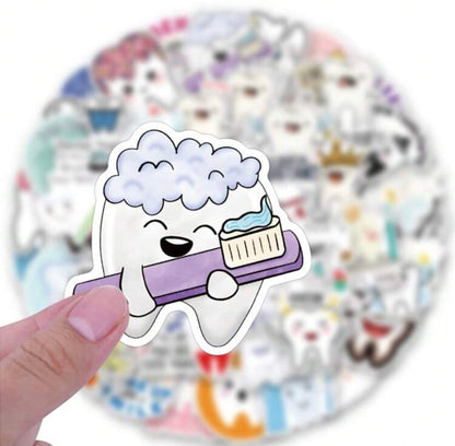 50 Dentist Stickers