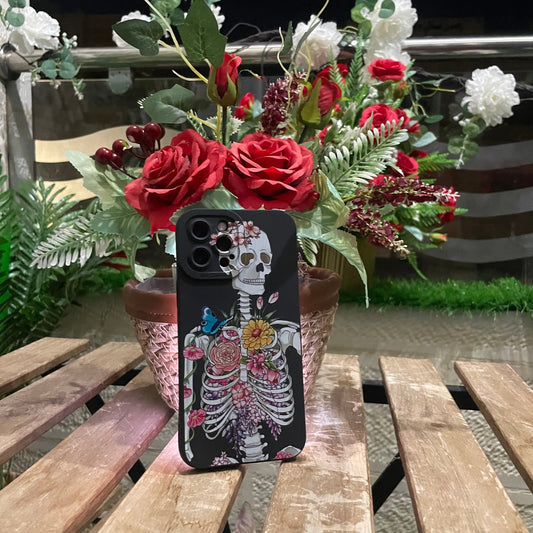 Flower Skeleton Case