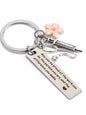 Flower med Keychain