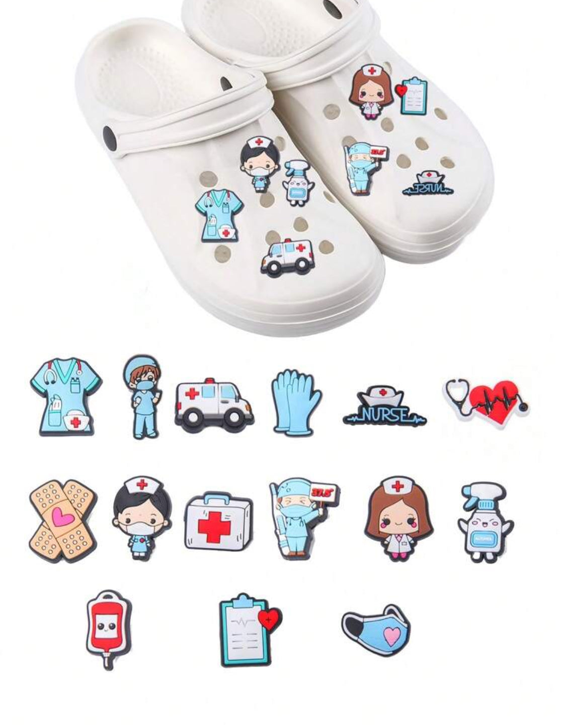 Rubber Shoe Charms