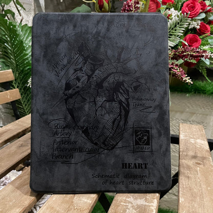 Black Heart Ipad Case