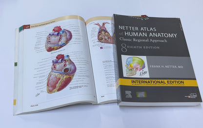 NETTER ATLAS of HUMAN ANATOMY Classic Regional Approach 8 - International Edition