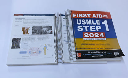 FIRST AID FOR THE USMLE 2024 A STUDENT-TO-STUDENT GUIDE - Spiral Coil