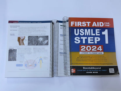 FIRST AID FOR THE USMLE 2024 A STUDENT-TO-STUDENT GUIDE - Spiral Coil